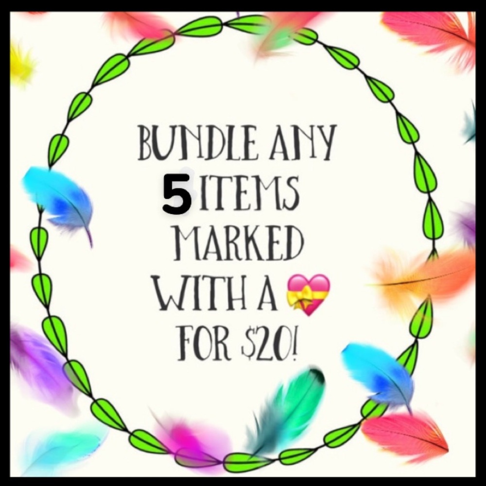 💝5/$20 EVERY DAY SALE